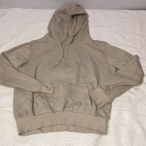 H&M beige hoodie size small